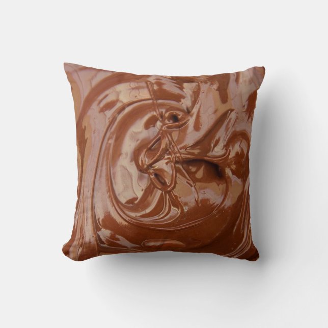 Coussin Melted chocolate texture (Recto)