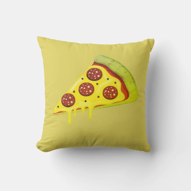 Coussin Melting Cheesy Pepperoni Pizza Slice (Recto)