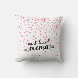 Coussin Mema le plus aimé des cœurs