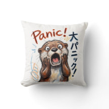 Mème drôle de loutre paniquée