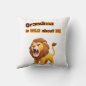 Coussin Mémé est FOU de MOI (Verso)