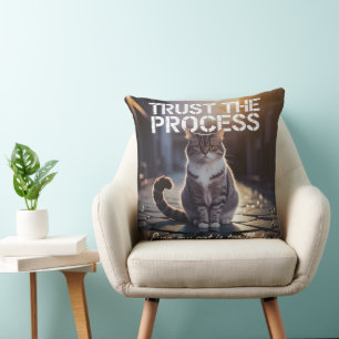 Coussin Même Mon Chat Est Tariffé - Faites Confiance Au Pr