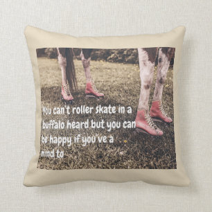 Coussin Memes drôles de vache avec des images mignonnes