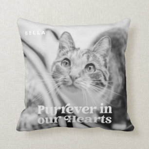 Coussin Mémorial aux animaux de compagnie pour toujours d