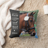 Coussin Mémorial moderne Personnalisé 2 Souvenir photo (Couverture)