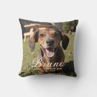 Coussin Mémorial Personnalisé pour Animal de Compagnie
