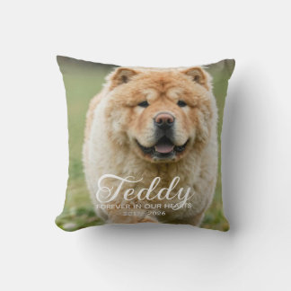 Coussin Mémorial personnalisé pour chien perte d'animal de