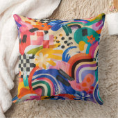 Coussin Memphis Pattern Pillow (Couverture)