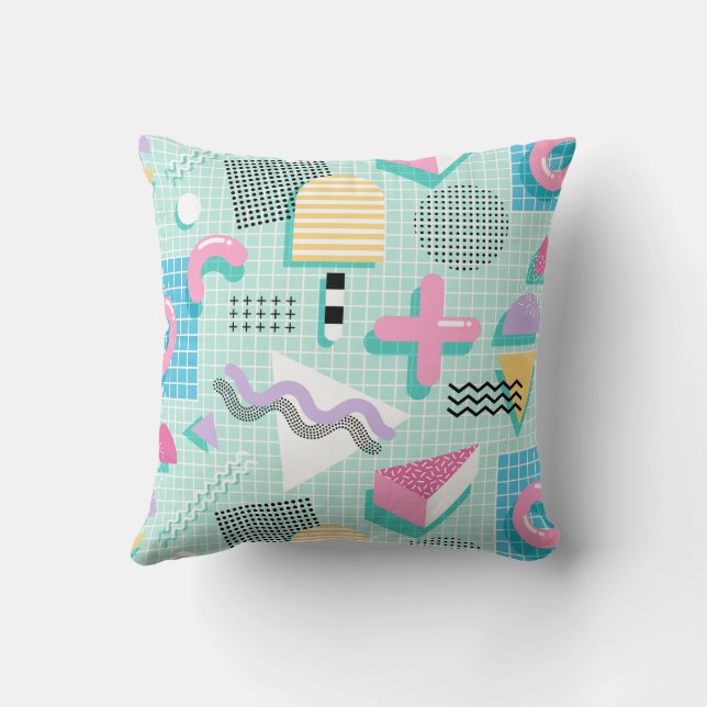 Coussin Memphis Sweet Candies (Verso)