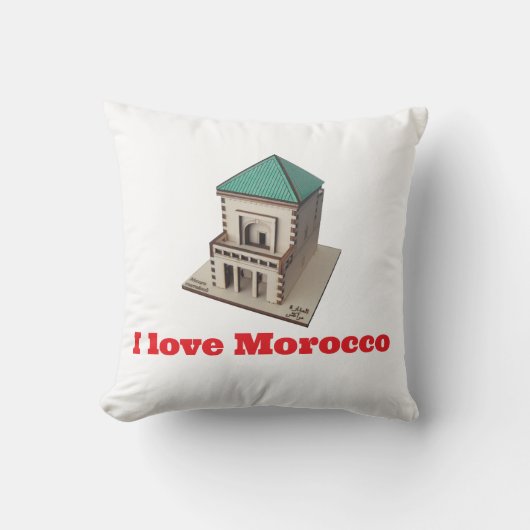 Coussin menara maroc (Recto)