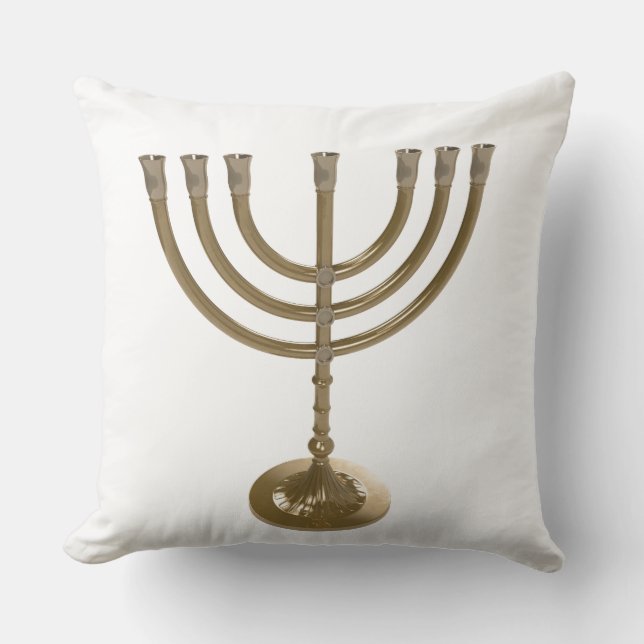 Coussin menorah or (Recto)