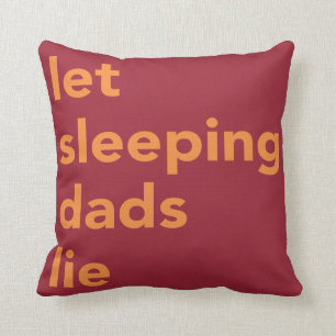 Coussin Mensonge laissé de papas de sommeil