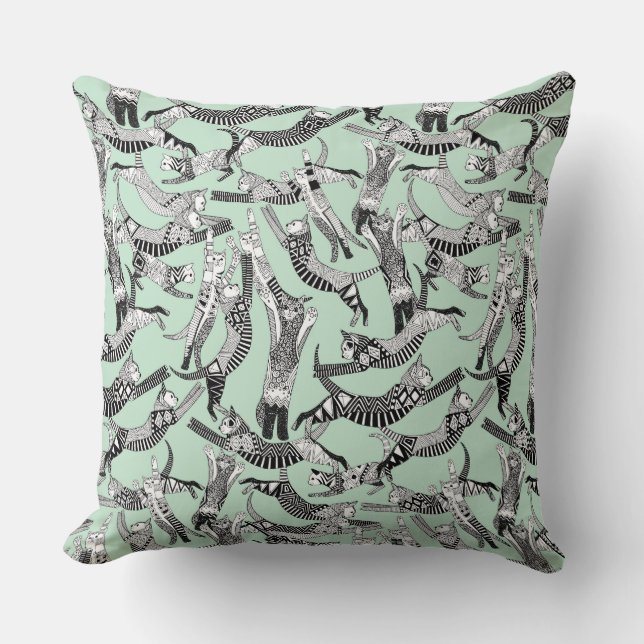 Coussin menthe (Recto)