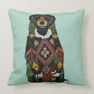 Coussin menthe d'ours du soleil