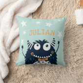 Coussin Menthe | Monstre personnalisé (Couverture)
