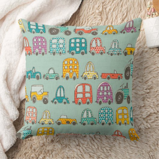 Coussin menthe rétro (Couverture)