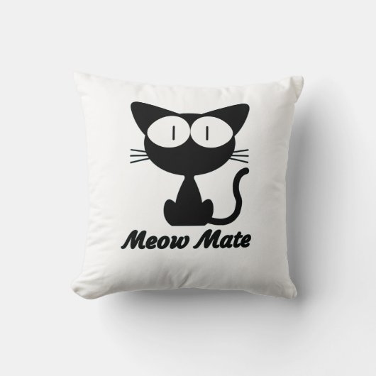 Coussin Meow Mate Glow (Recto)