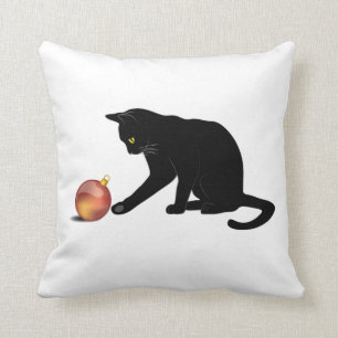 Coussin Meowy Christmas Funny Chat