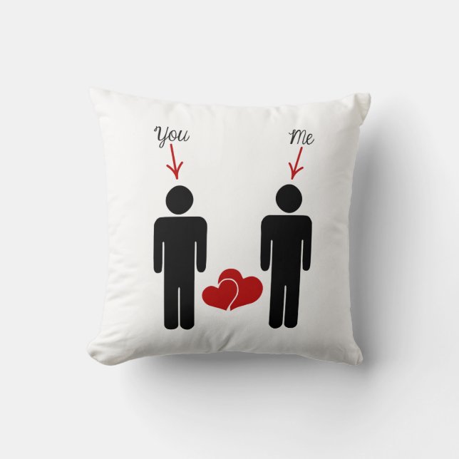 Coussin M'épouserez-vous ? (Recto)