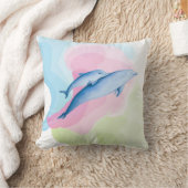 Coussin Mer Extraordinaire avec dauphins (Couverture)