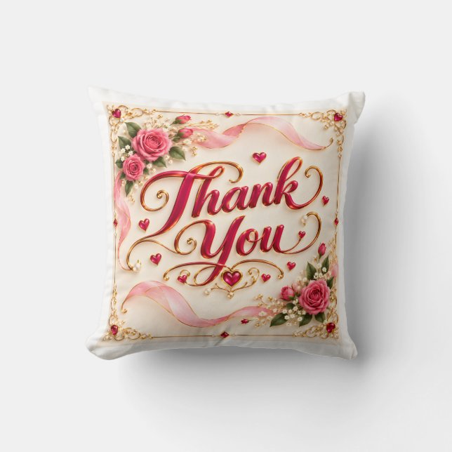 Coussin Merci  (Recto)
