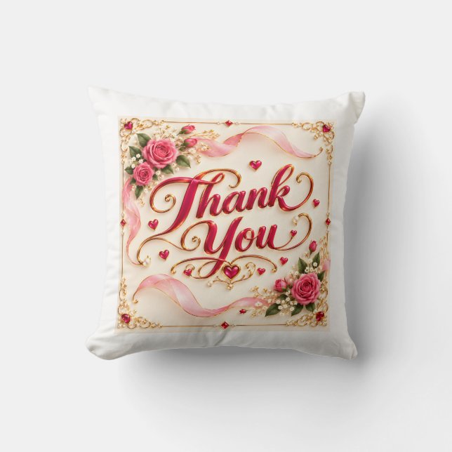 Coussin Merci  (Recto)