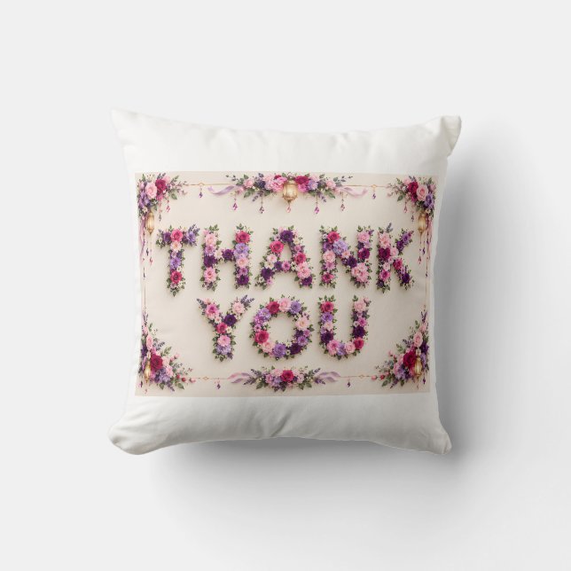 Coussin Merci  (Recto)