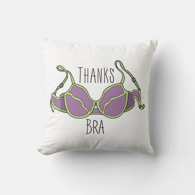 Coussin Merci Bra (Recto)