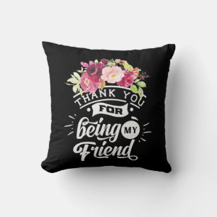 Coussin Merci D'Être Mes Amis