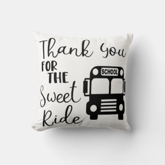 Coussin Merci pour le doux trajet