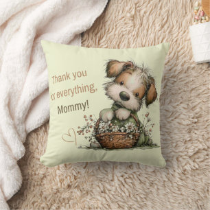 Coussin Merci pour tout, Maman !