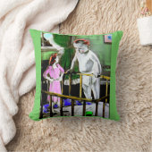 Coussin Mère des années 1940 et son bébé géant (Couverture)