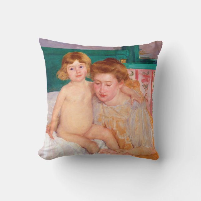 Coussin Mère et enfant, Mary Cassatt (Recto)