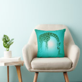 Coussin Mère et sarcelle d'hiver mignonne de la girafe | (Chaise)