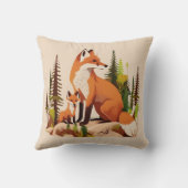 Coussin Mère Fox et kit (Verso)