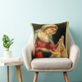 Coussin Mère Mary de Vierge avec le bébé Jésus (Chaise)