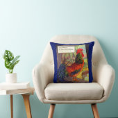 Coussin Mère Oie des années 1920 - coq (Chaise)