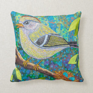 Coussin Mère Oiseau