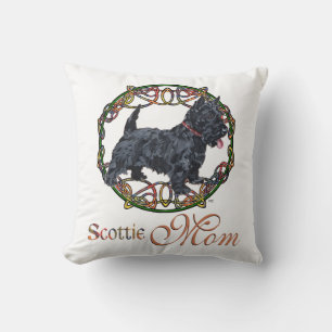 Coussin Mère Terrier Celtique Écossais