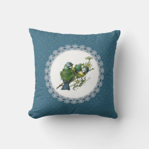 Coussin Merles Vintage