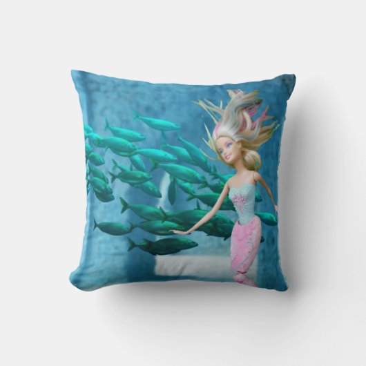 Coussin Mérmaid Célèbre (Recto)