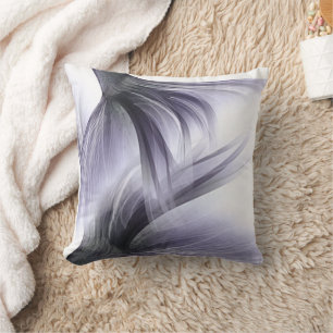 Coussin Mermaid Chic Tail Dusty Lavender Purple Sheen