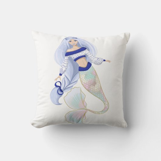 Coussin Mermaid Snow Maiden (Recto)