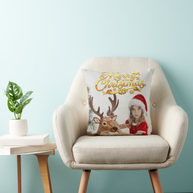 Coussin Merry Christmas (Chaise)