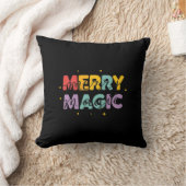 Coussin Merry Magic Colorful Illustration (Couverture)