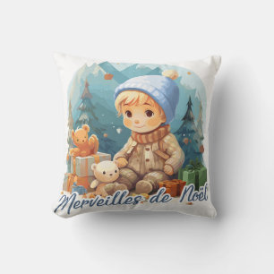 Coussin Merveilles de Noël