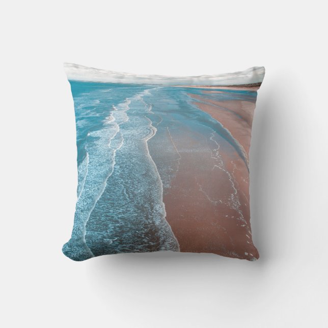 Coussin Merveilleuse Plage | Meilleur cadeau pour les amou (Recto)