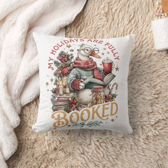 Coussin Mes Vacances Sont Entièrement Réservées (Couverture)