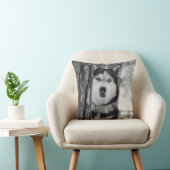 Coussin Mes yeux bleus de bébé (Chaise)