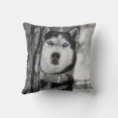 Coussin Mes yeux bleus de bébé (Verso)